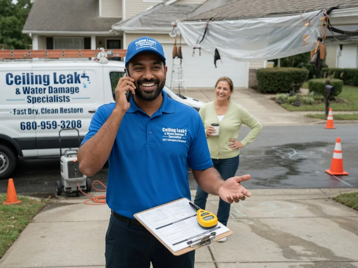 Ceiling Leak Cleanup Shaniko, OR FAQs
